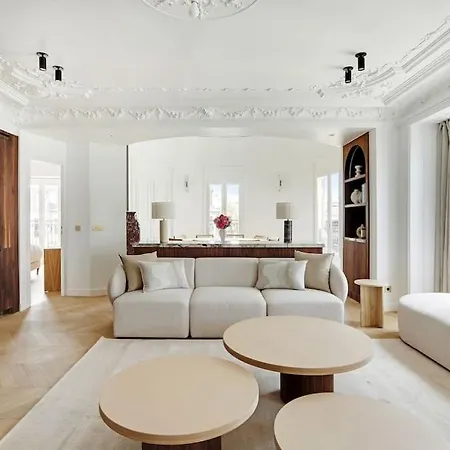 Apartamento 5br 4ba Duplex Services In La Madeleine - Opera París
